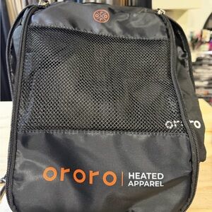 Ororo Women's Black Heated Puffer Jacket